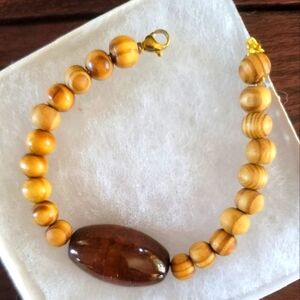 SPIRITUAL HEALING AGATE STONE & PRAYER BEADS CREATE THUS UNIQUE 1 SIZE BRACELET
